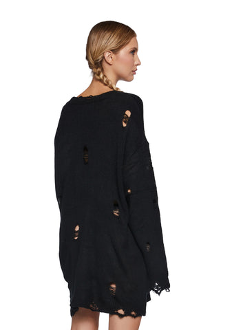 Gutter Princess Intarsia Sweater