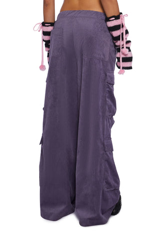 Streetwise Cutie Corduroy Cargo Pants