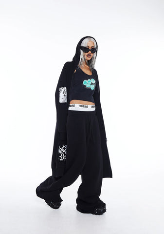 Diatonic Boxer Waistband Wide Leg Sweatpants