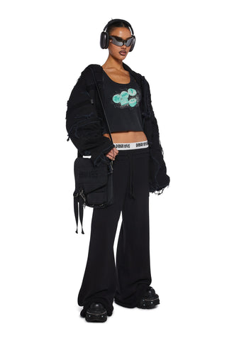 Diatonic Boxer Waistband Wide Leg Sweatpants