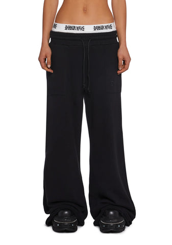 Diatonic Boxer Waistband Wide Leg Sweatpants