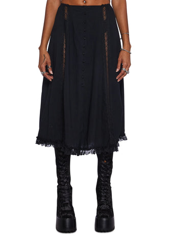 As I Will It Midi Skirt