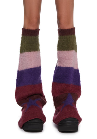 Space Dye Leg Warmers