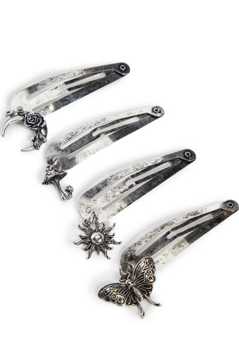 Nature Hair Clip Set