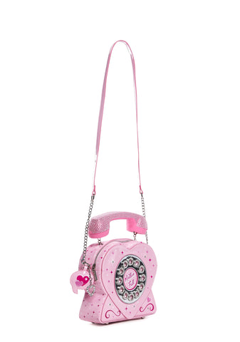 Sweet Ring Glitter Handbag