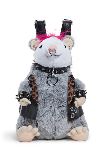 Mosh Pit Possum Plush Backpack