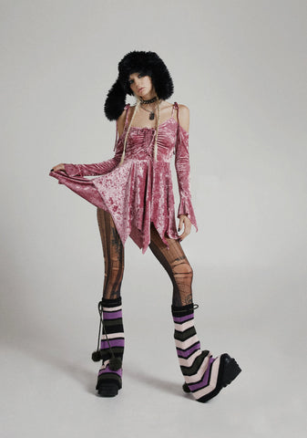 Mismatched Misfit Leg Warmers