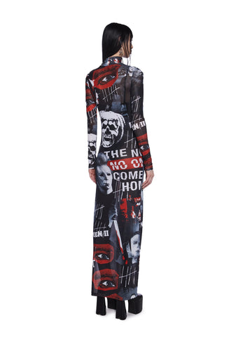The Nightmare Isn’t Over Maxi Dress