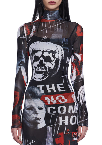 The Nightmare Isn’t Over Maxi Dress