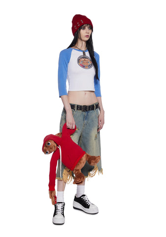 I’ll Be Right Here Raglan Tee