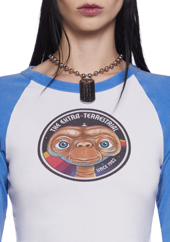 I’ll Be Right Here Raglan Tee