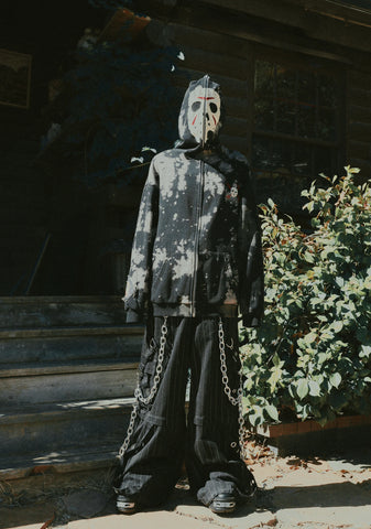 Vile Voorhees Mask Zip-Up Hoodie