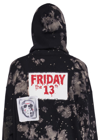 Vile Voorhees Mask Zip-Up Hoodie