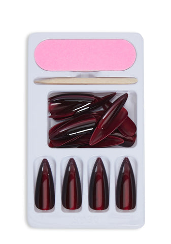 Two Tone Press On Nails