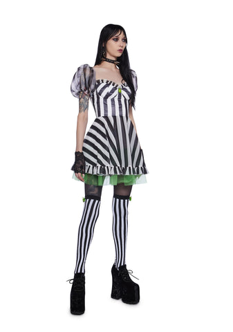 Three Times Mini Dress And Socks Set