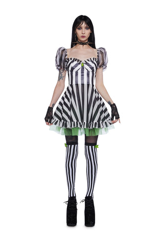 Three Times Mini Dress And Socks Set