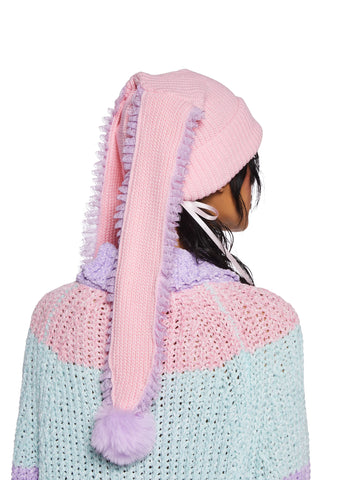 Bunny Ear Knit Beanie