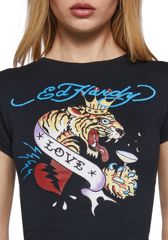 Tiger Crown Baby Tee