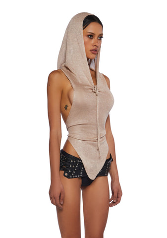 Valley Visions Hooded Top - Gold