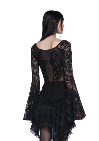 Fallen Angel Lace Top