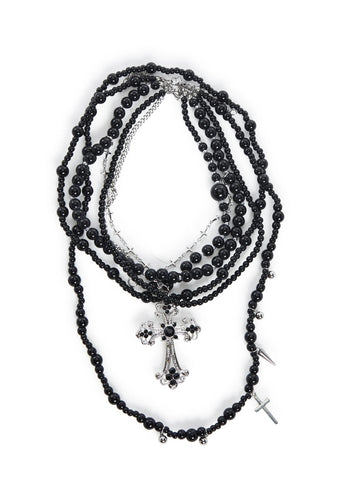 Like A Prayer Layered Necklace