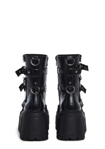 Utopia Bondage Combat Boots