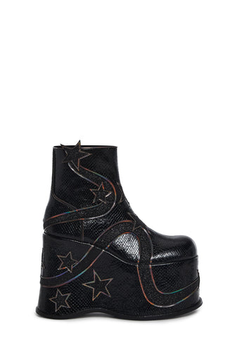 So It Goes Platform Boots