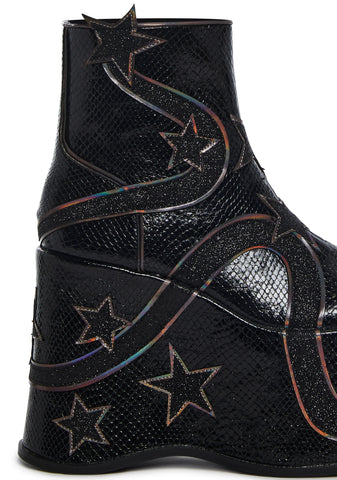 So It Goes Platform Boots