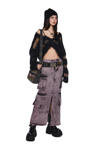 Vortex Cargo Maxi Skirt
