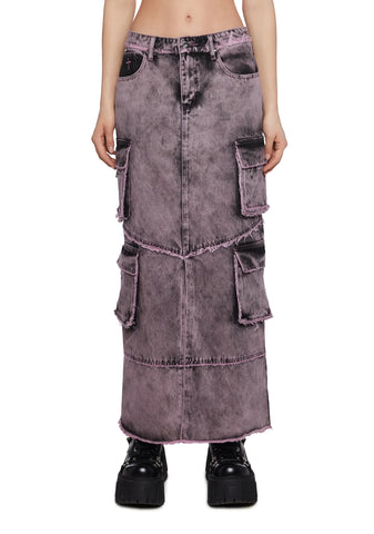 Vortex Cargo Maxi Skirt