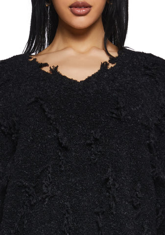 Shambles Boucle Knit Sweater