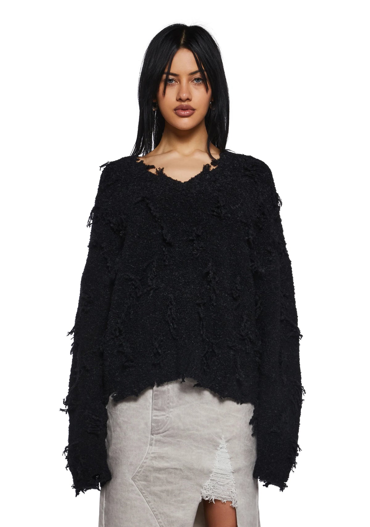 Shambles Boucle Knit Sweater