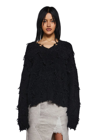 Shambles Boucle Knit Sweater