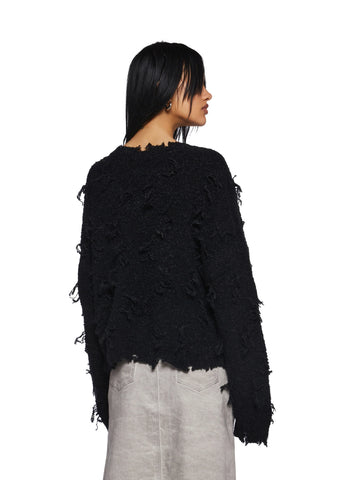 Shambles Boucle Knit Sweater