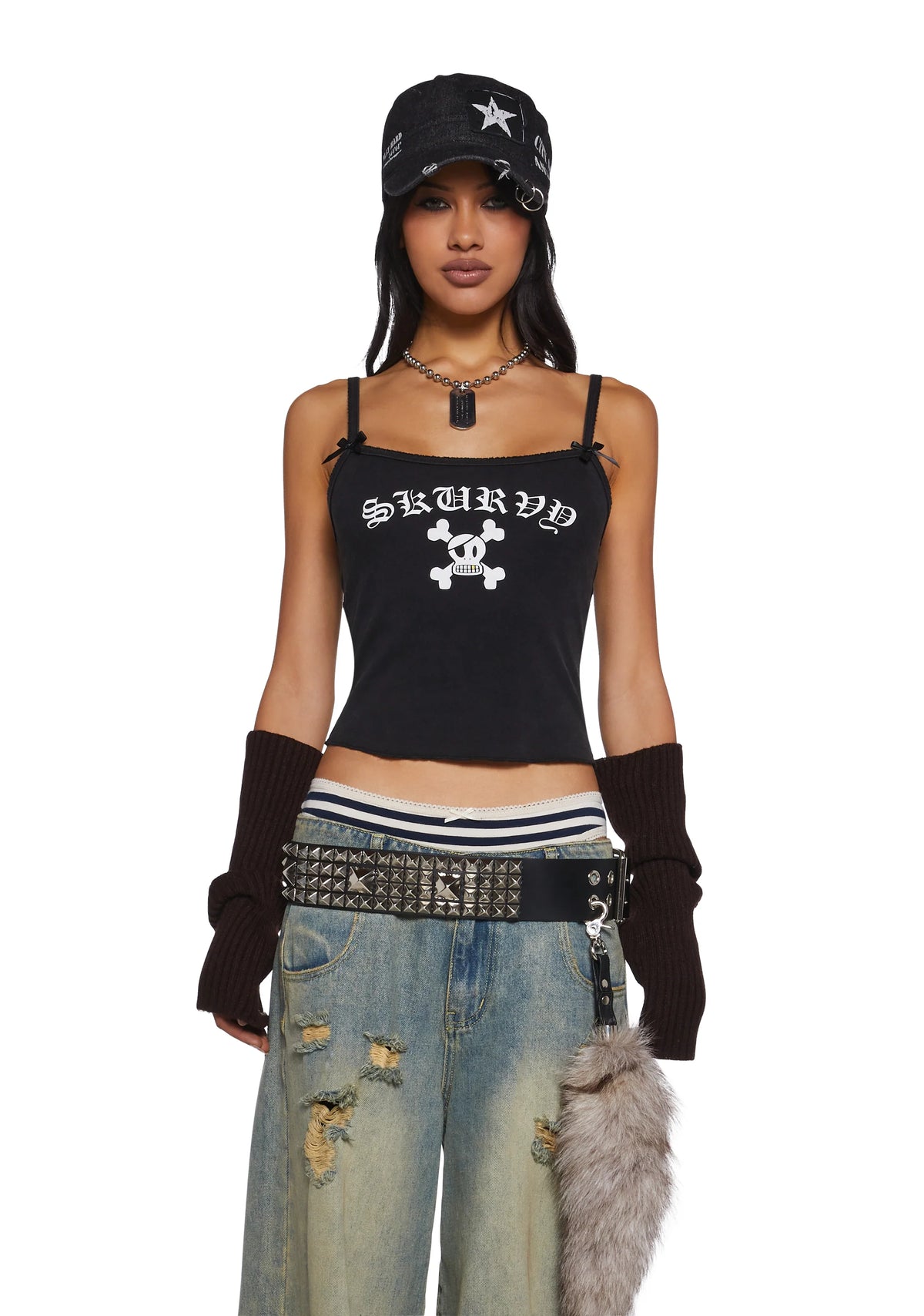 Skurvy Bones Tank Top