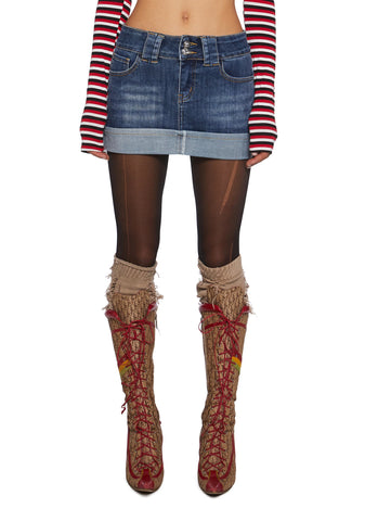 I Love Julius Mini Skirt