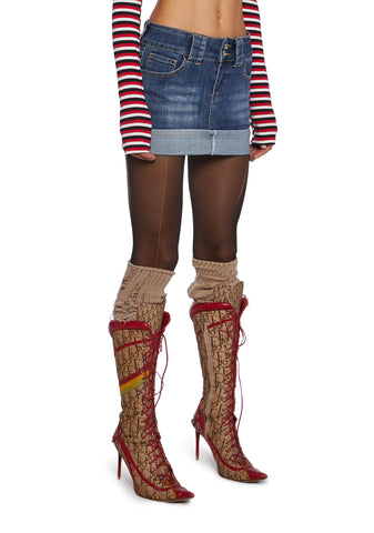 I Love Julius Mini Skirt