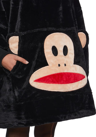 Snuggle Monkey Blanket Hoodie
