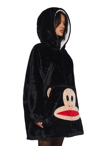 Snuggle Monkey Blanket Hoodie