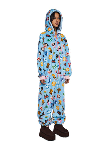 Joyous Daydream Fleece Onesie