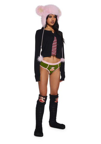 Cheeky Monkey Graphic Panties