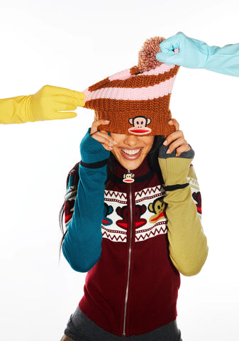 Iconic Behavior Pom Pom Beanie