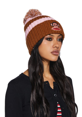 Iconic Behavior Pom Pom Beanie