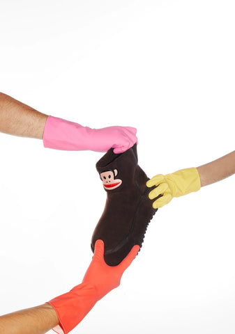 Relax Mode Platform Slipper Booties