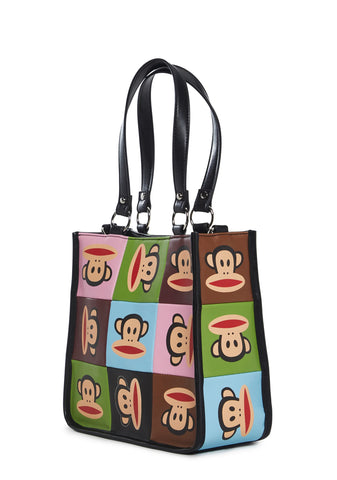Monkey On My Mind Tote Bag