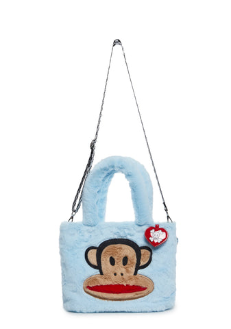 Fearless Fun Faux Fur Tote Bag And Wallet Set