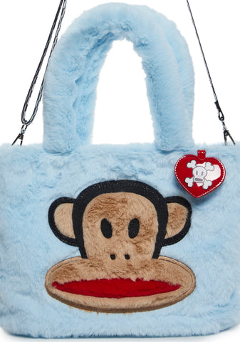 Fearless Fun Faux Fur Tote Bag And Wallet Set