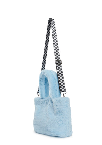 Fearless Fun Faux Fur Tote Bag And Wallet Set