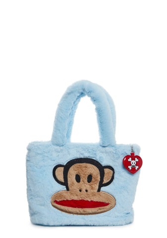 Fearless Fun Faux Fur Tote Bag And Wallet Set