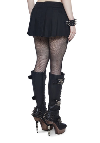 End Of Days Chain Belt Mini Skirt